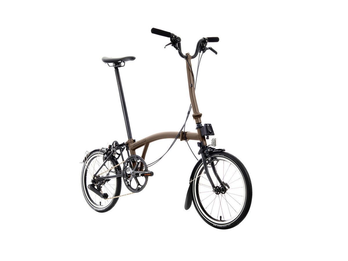 Brompton P Line - 2024 古銅金 - M把12速/附前後燈