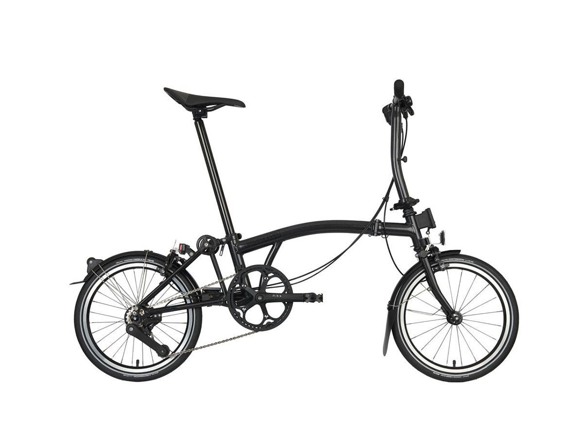 Brompton P Line - 午夜黑 - S把4速