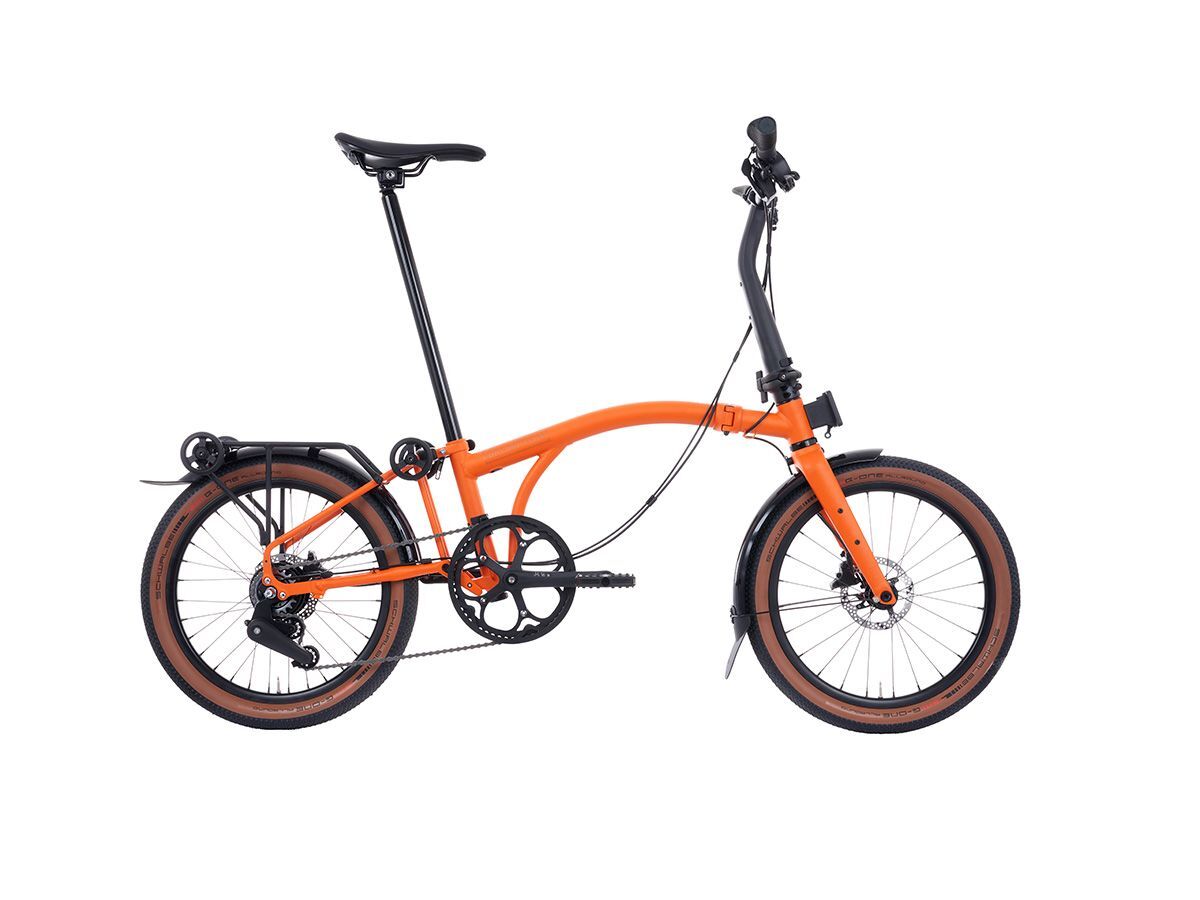 Brompton G Line - 探險橘 - 8速/附前後燈/後貨架/土除/工具包