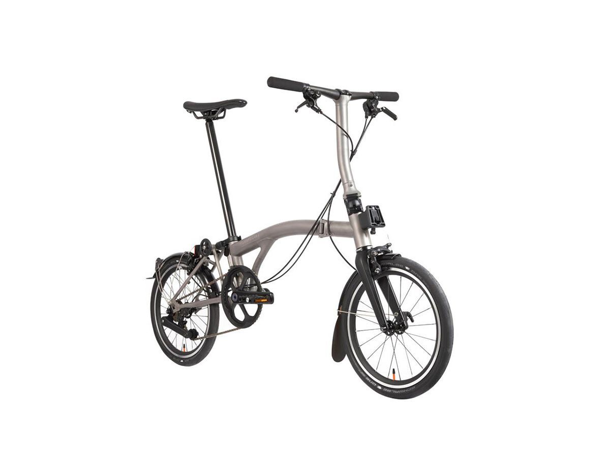Brompton T Line - 噴砂鈦 - S把4速