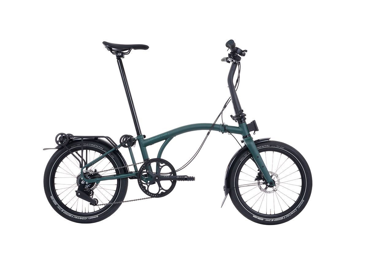 Brompton G Line - 森林綠 - 8速/附前後燈/後貨架/土除/工具包