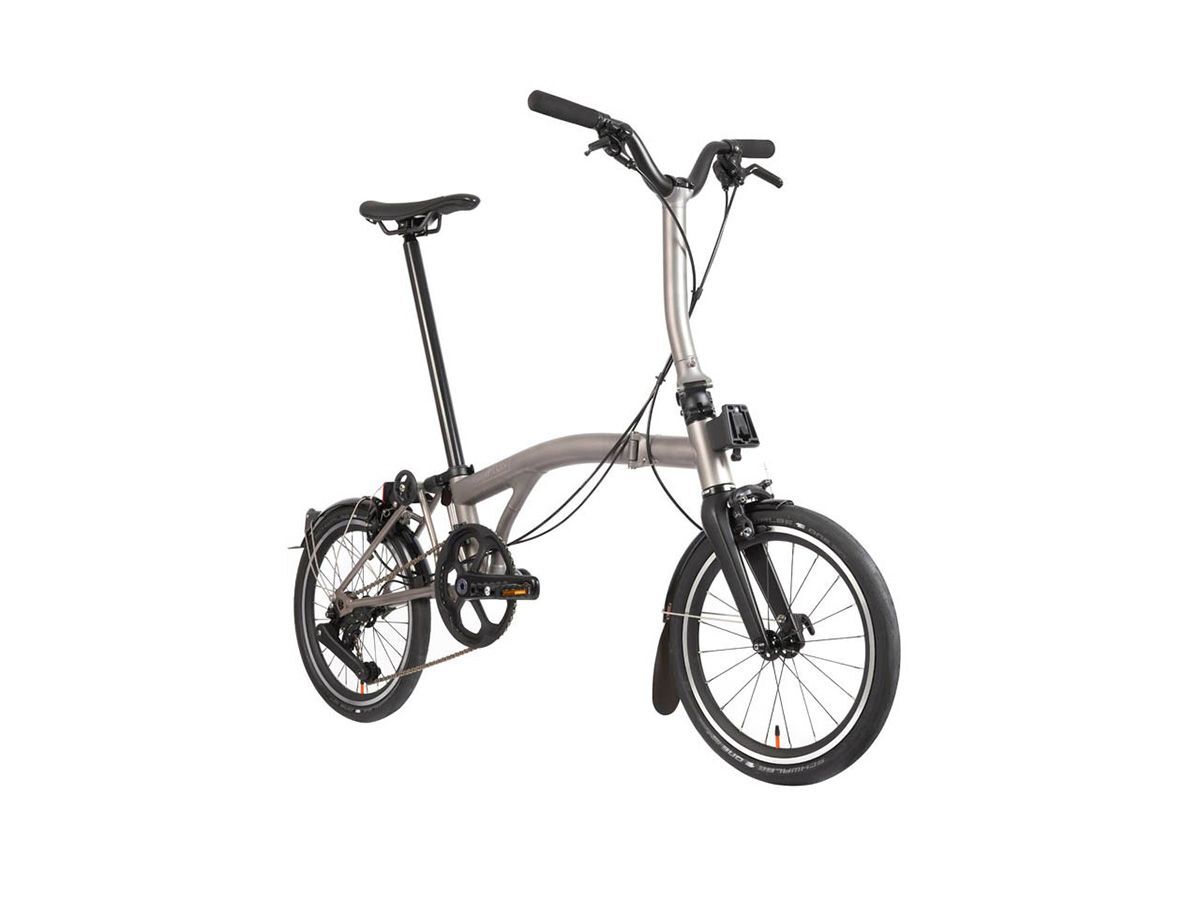 Brompton T Line - 噴砂鈦 - M把4速