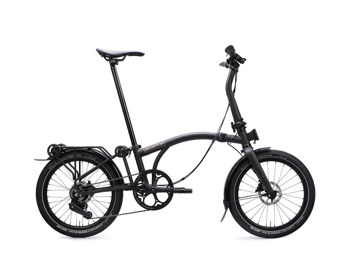 Brompton G Line - 太空黑 - 8速/附前後燈/後貨架/土除/工具包
