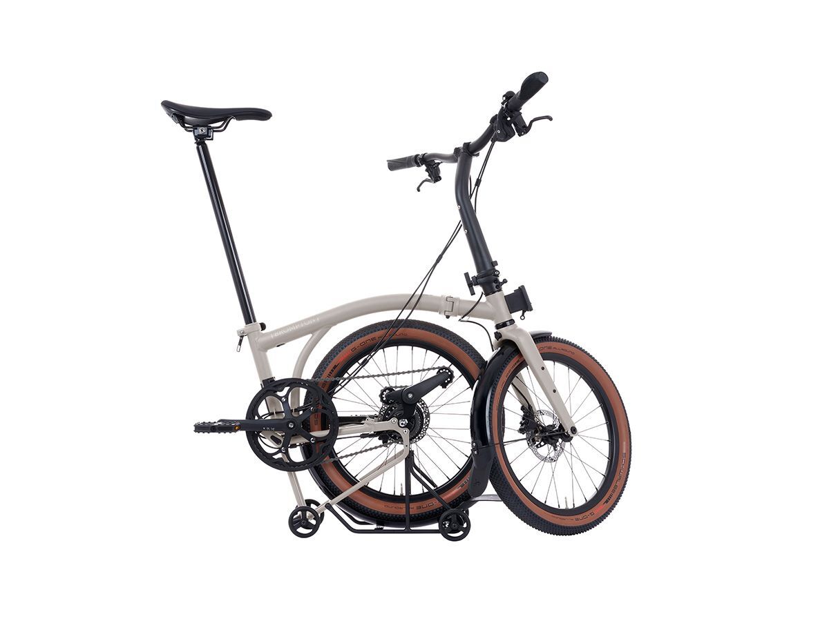 Brompton G Line - 沙塵白 - 8速/附前後燈/後貨架/土除/工具包