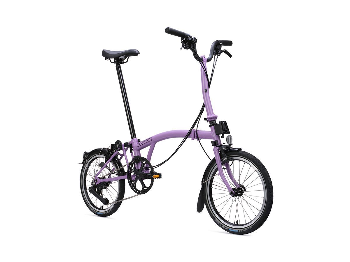 Brompton C Line - 2026 霧紫灰 - M把12速