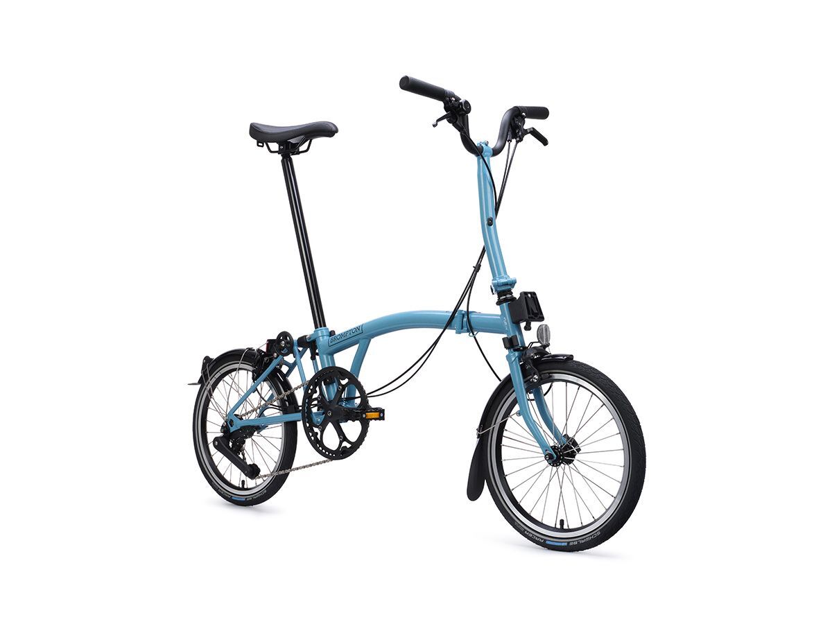 Brompton C Line - 2026 雲霧銀 - M把12速/附前後燈