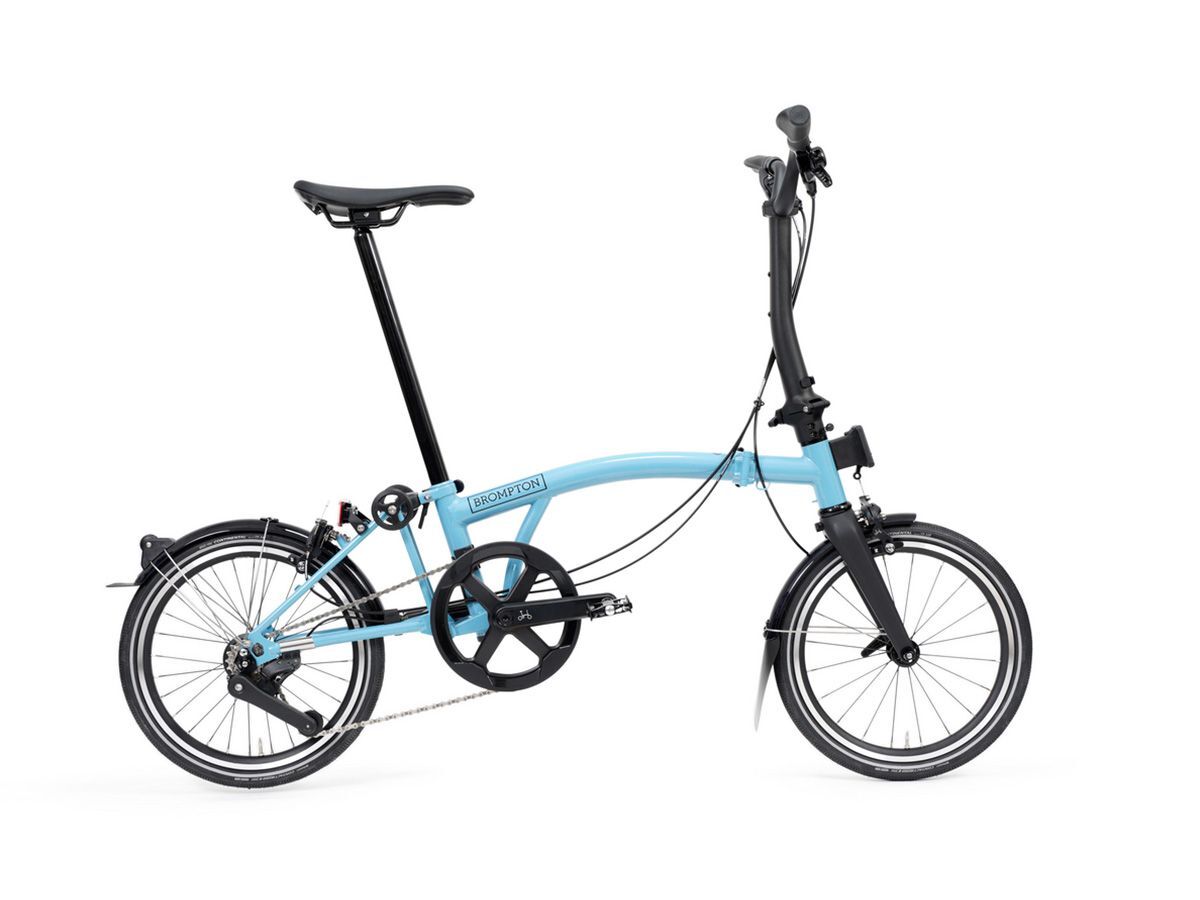 Brompton P Line - 2026 雲霧銀 - M把4速