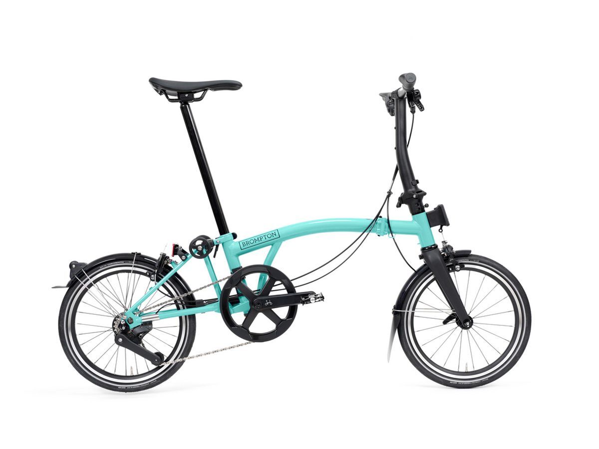 Brompton P Line - 2026 土耳其綠 - S把4速