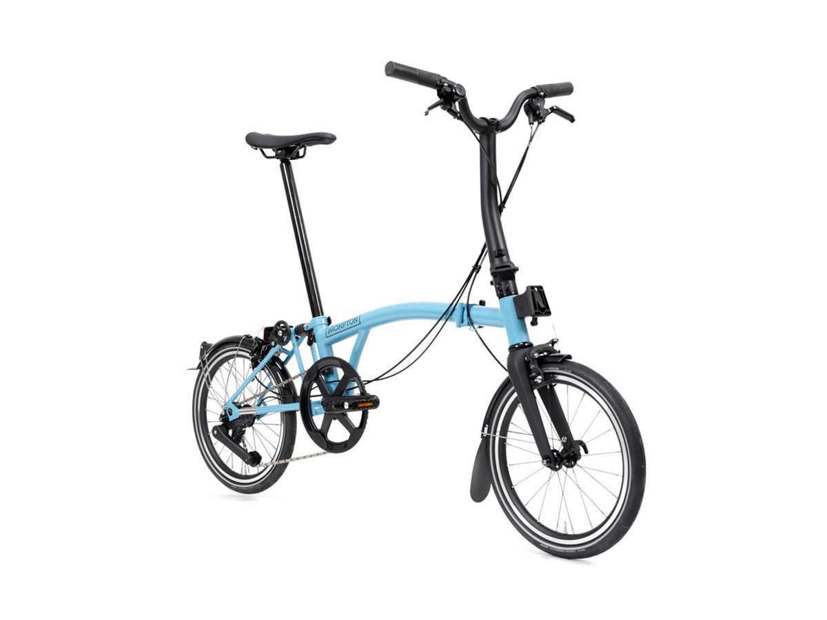 Brompton P Line - 2026 雲霧銀 - M把12速