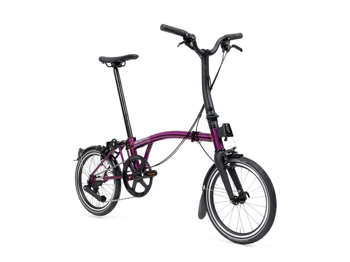 Brompton P Line - 2026 紫清漆 - M把12速