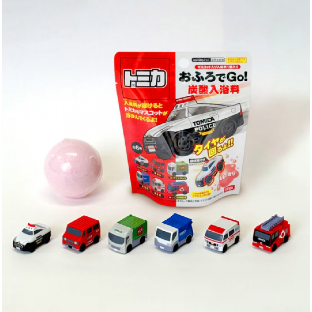 (預購商品) TOMICA 工作車 沐浴球 款式隨機