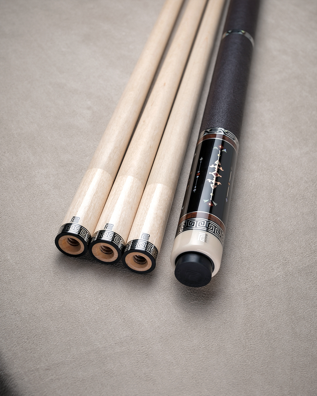 ZEN Inlaid 16-Pt (Ebony/Snakewood/Maple) | TS Billiards