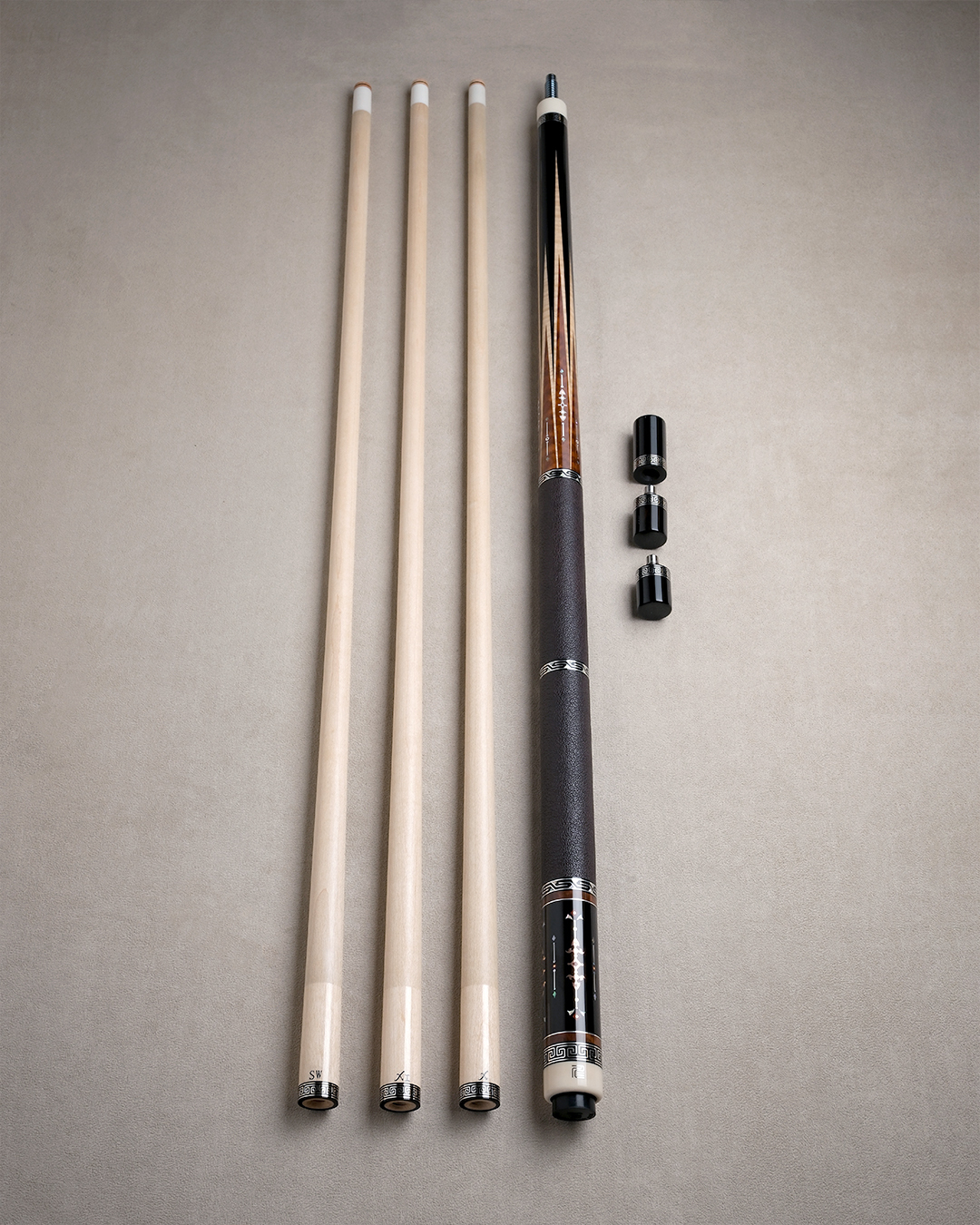 ZEN Inlaid 16-Pt (Ebony/Snakewood/Maple)