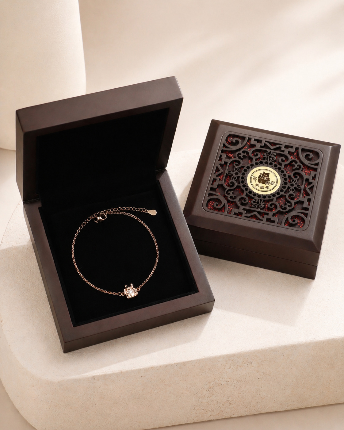 金西寺 開運招財神貓祈福手鍊