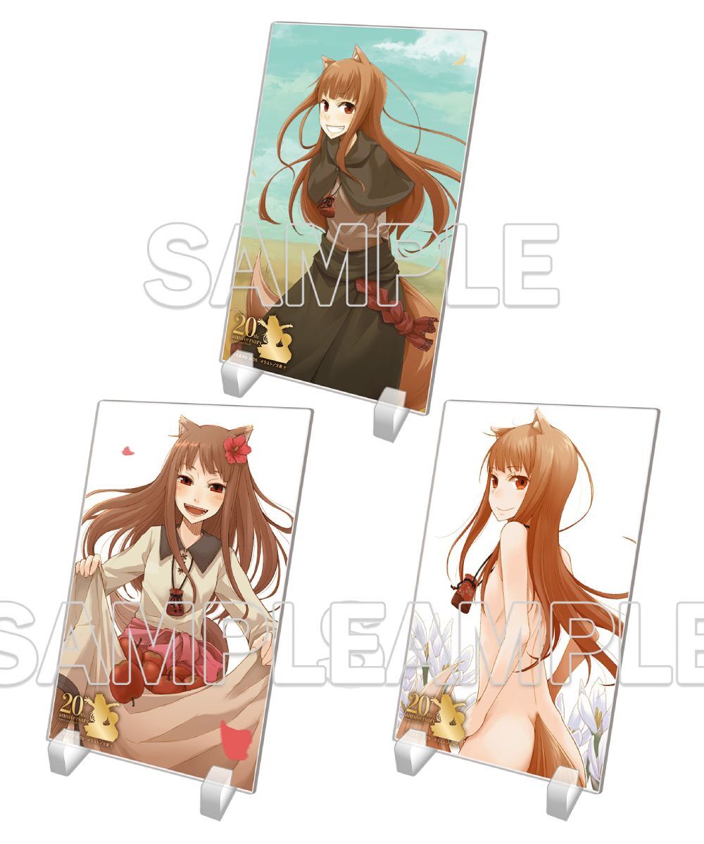 預購-『狼與辛香料』原作20周年紀念 壓克力板 系列【日本進口精品】
