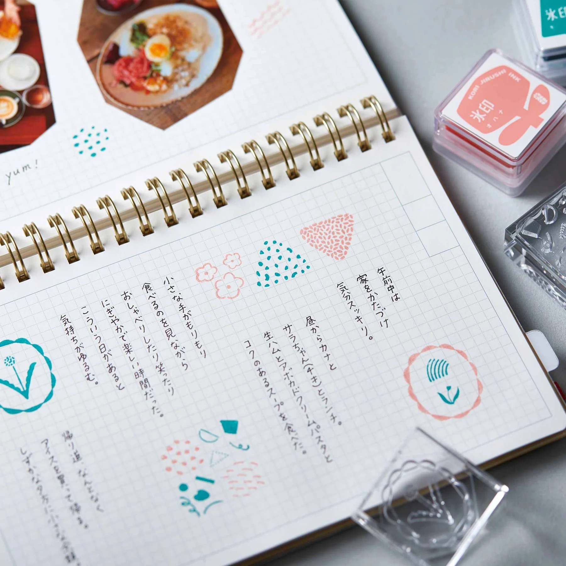 HITOTOKI｜ 冰塊水晶印章2- SET (共6款)