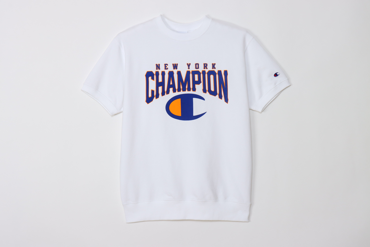 男款-BASIC 短袖衛衣-白色（C3-Z017-0100）