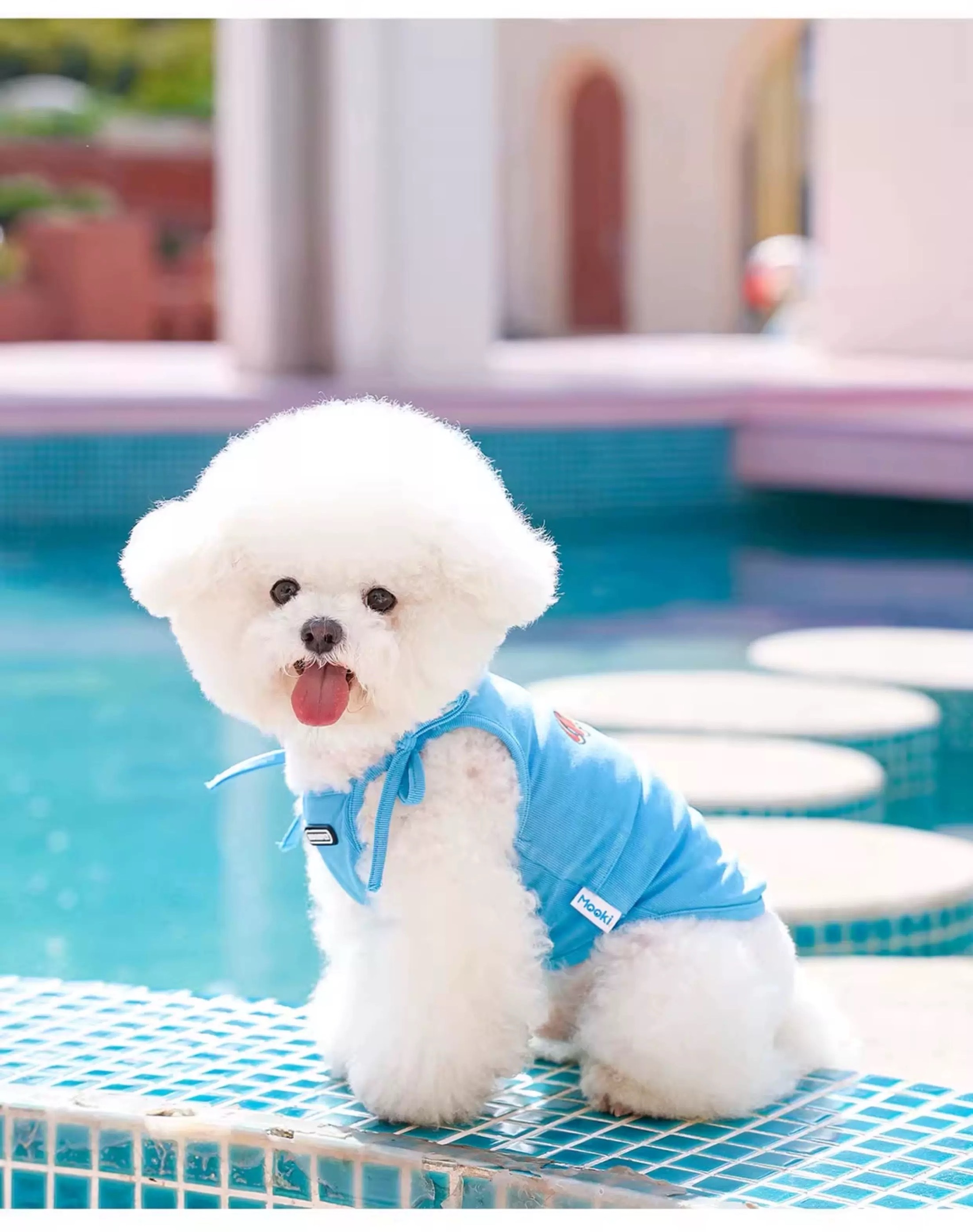 MOOKIPET 冰蓝吊带