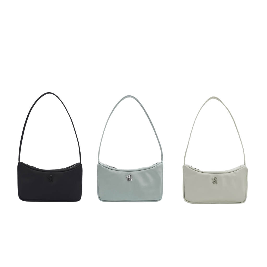 HKBG0501-007 TRM Recycle Nylon Mini Low Bag T24W (A7 Black/B7 Cool Grey/C7 Sand Grey)