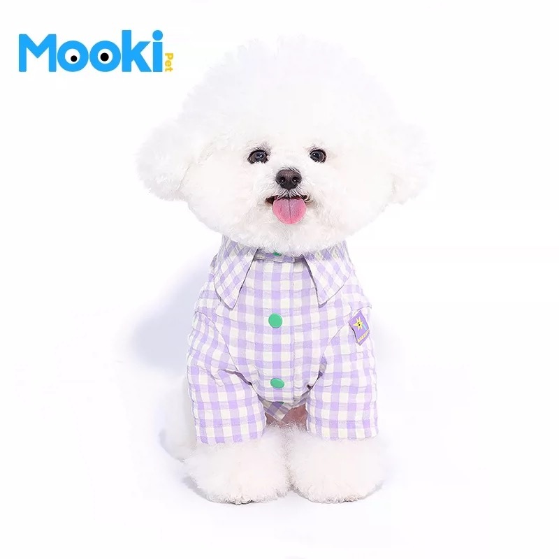 MOOKIPET泡泡格衬衫