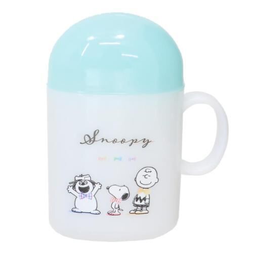 PEANUTS Snoopy 附大杯子 牙刷 旅行套裝 COLOFUL RIBBON