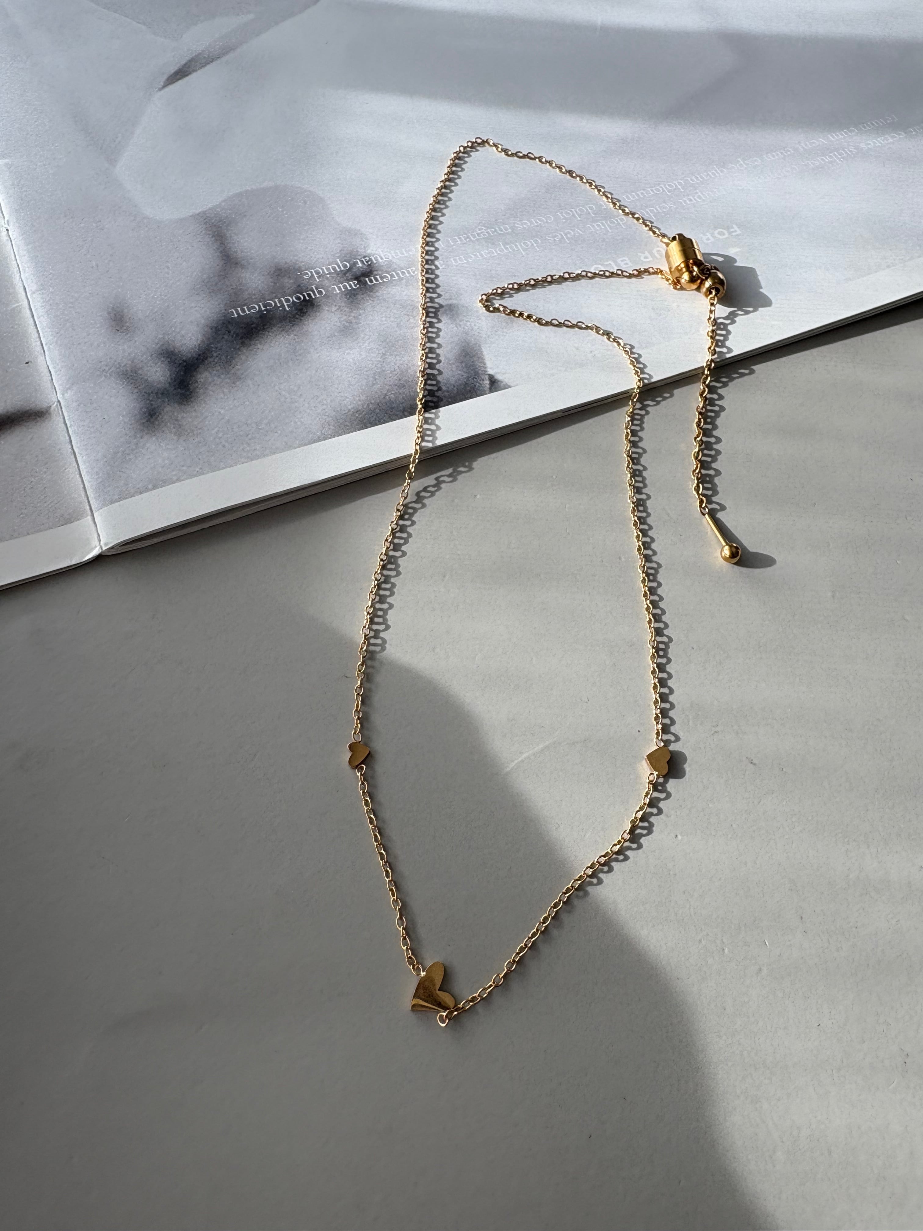 MSA delicate heart necklace