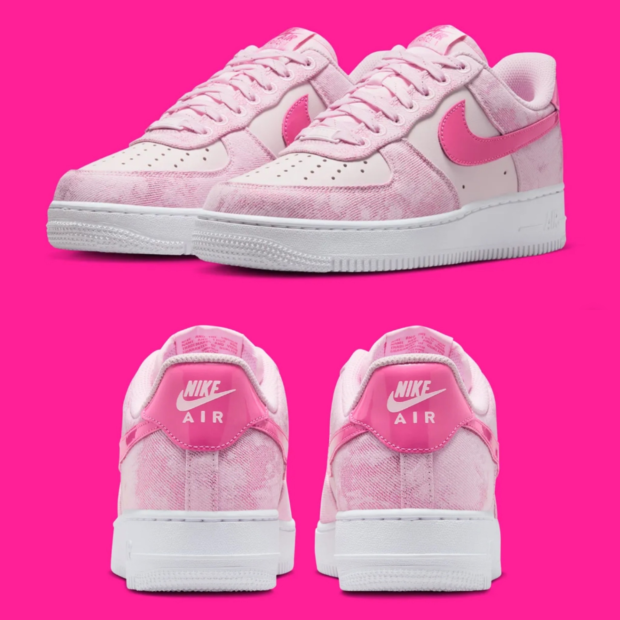 (現貨) Nike Air Force 1 Low - Pink Denim