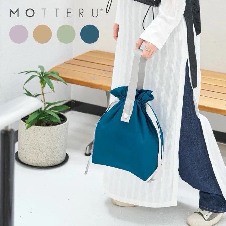 【預購】MOTTERU 日系抽繩保冷袋 4色 CHENNBA