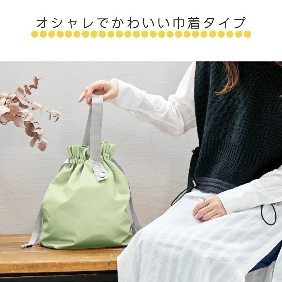 【預購】MOTTERU 日系抽繩保冷袋 4色 CHENNBA