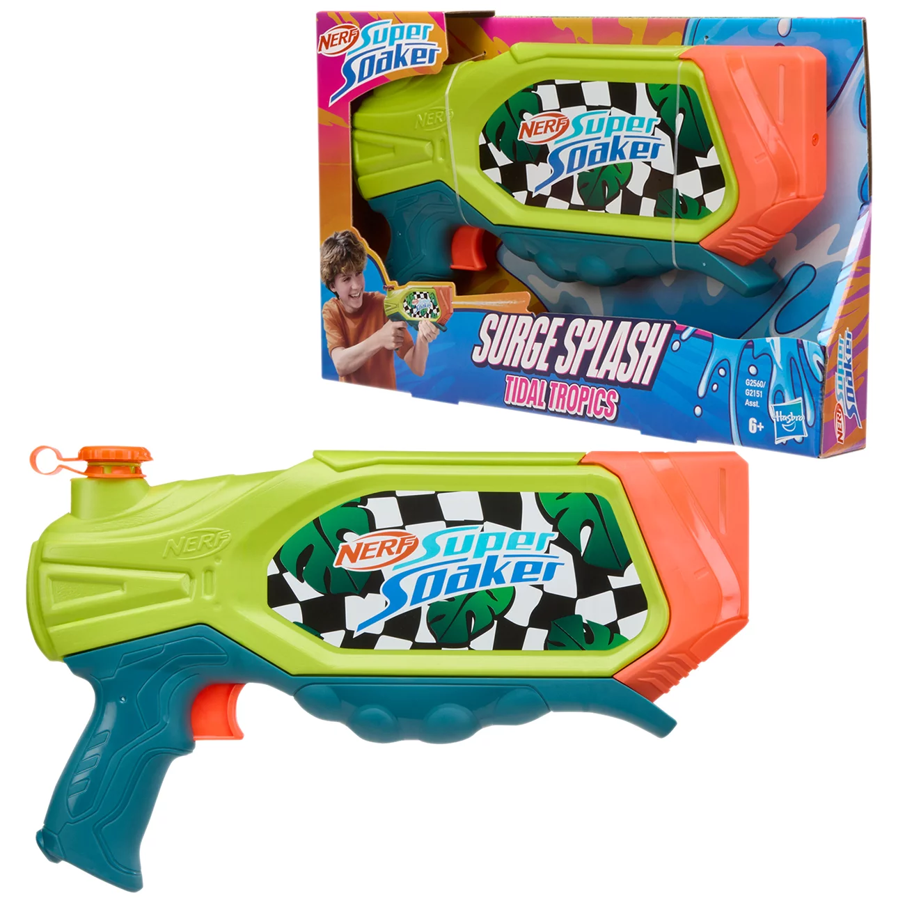 《 孩之寶 HASBRO 》 NERF 高速水槍 - 綠