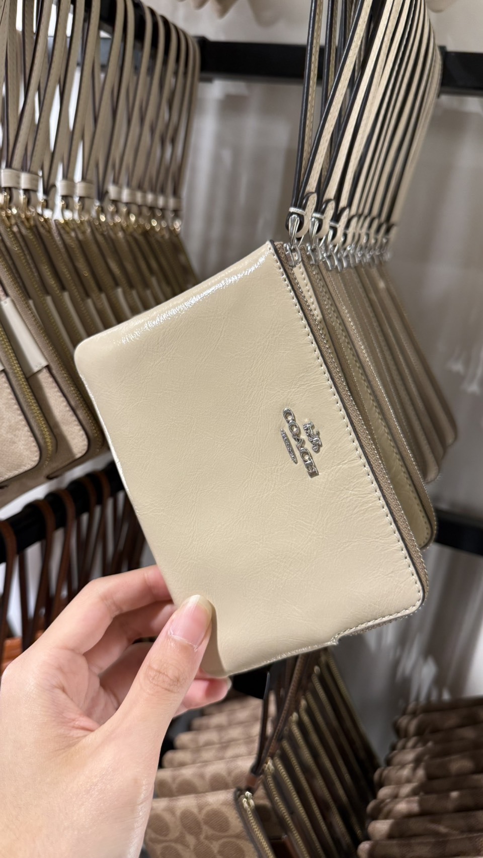 【美國連線】COACH 經典單層手拿包 8色 COACHCL