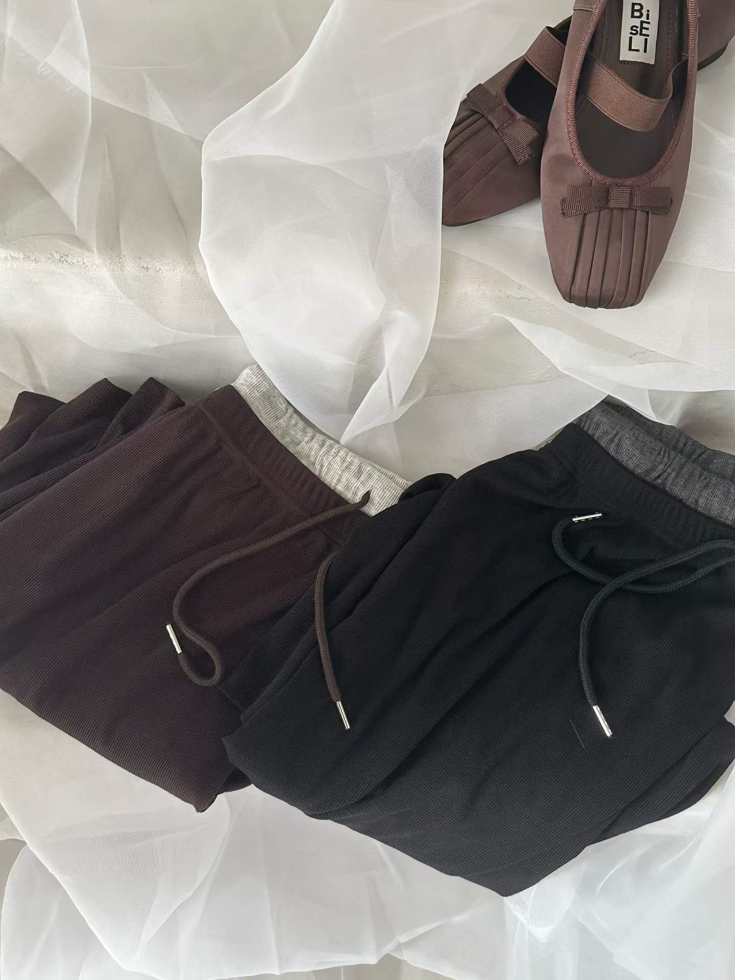 PN6137 雙褲頭棉質長裙