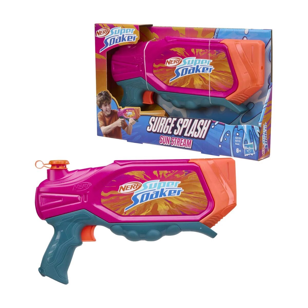 《 孩之寶 HASBRO 》 NERF 高速水槍 - 紅
