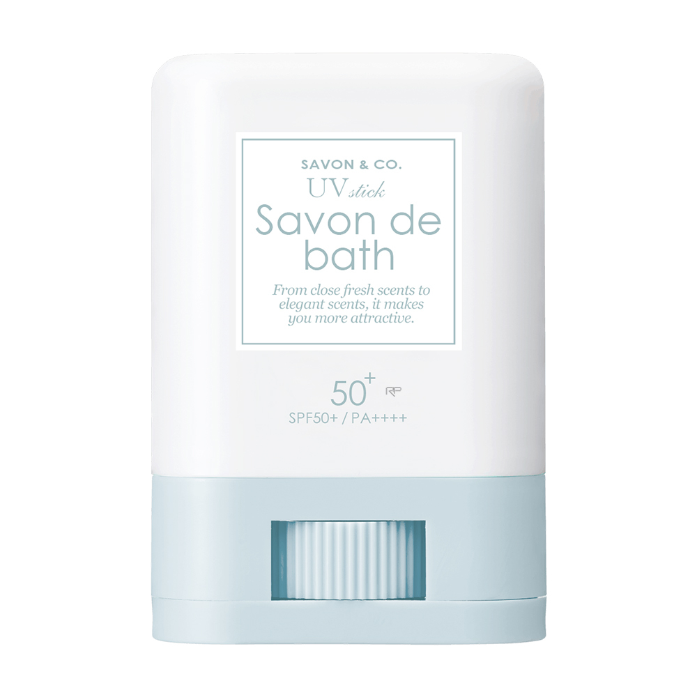 SAVON & CO. 水色鈴蘭 絲滑白雪防曬棒15g