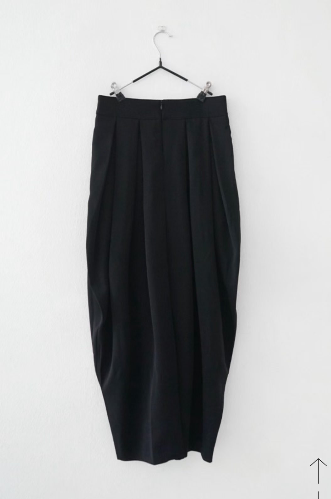 PN6140 百褶繭型長裙