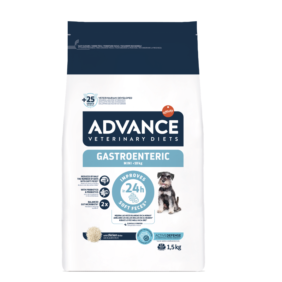 Advance 處方狗糧 – 小型犬腸胃專用 1.5KG (適合體重1-10KG小型犬種)