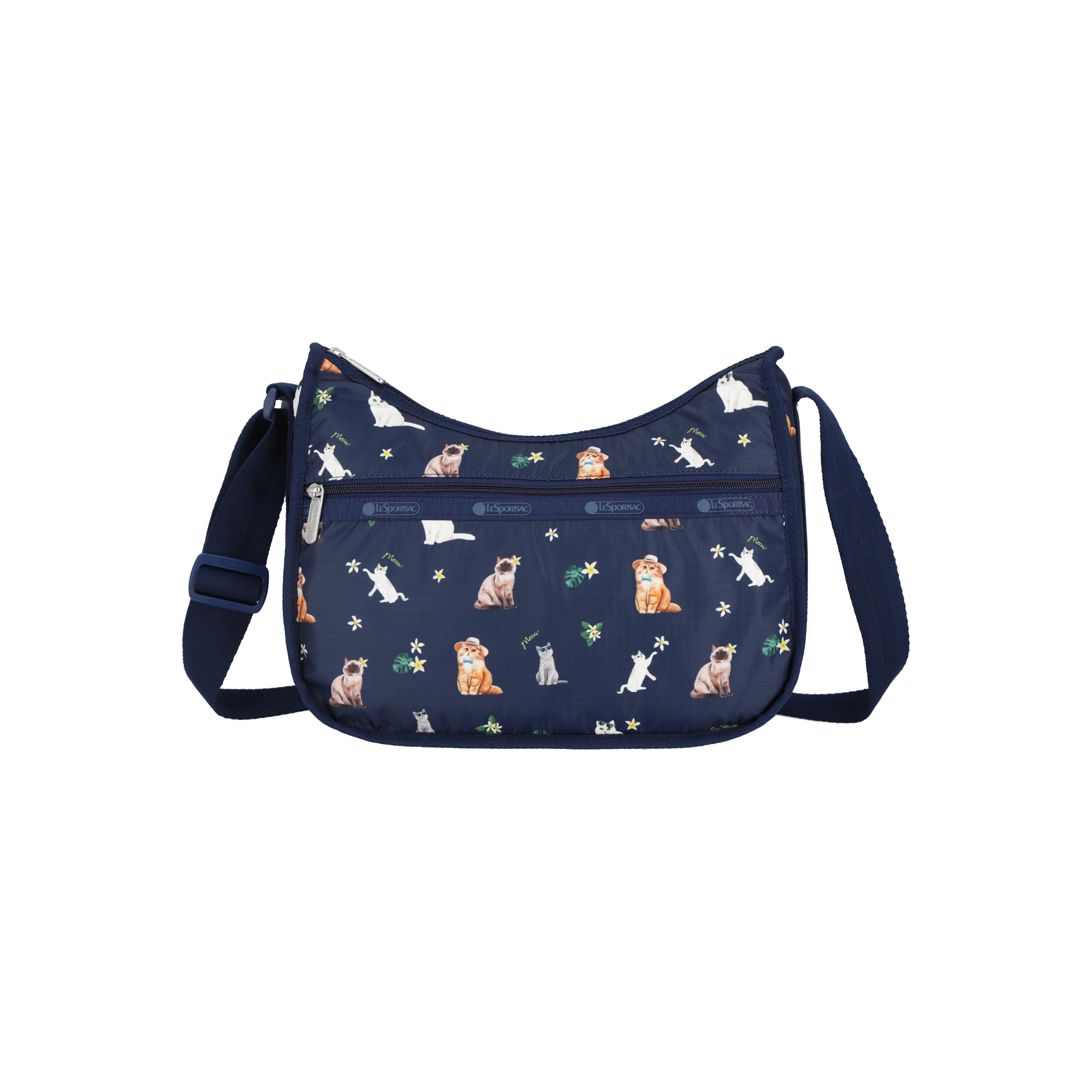 CLASSIC HOBO 經典斜揹袋 (TROPICAL MEOW CAT)