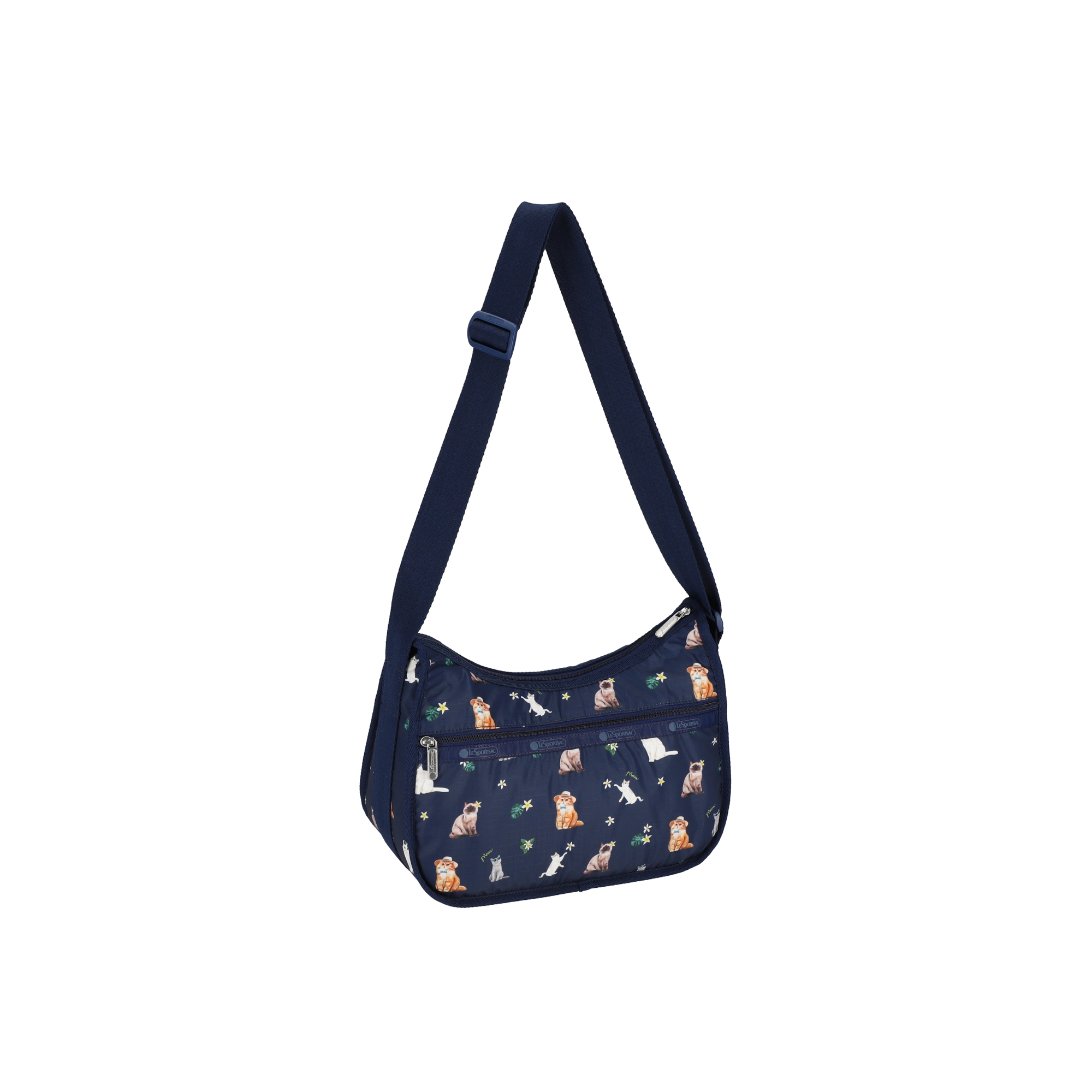 CLASSIC HOBO 經典斜揹袋 (TROPICAL MEOW CAT)