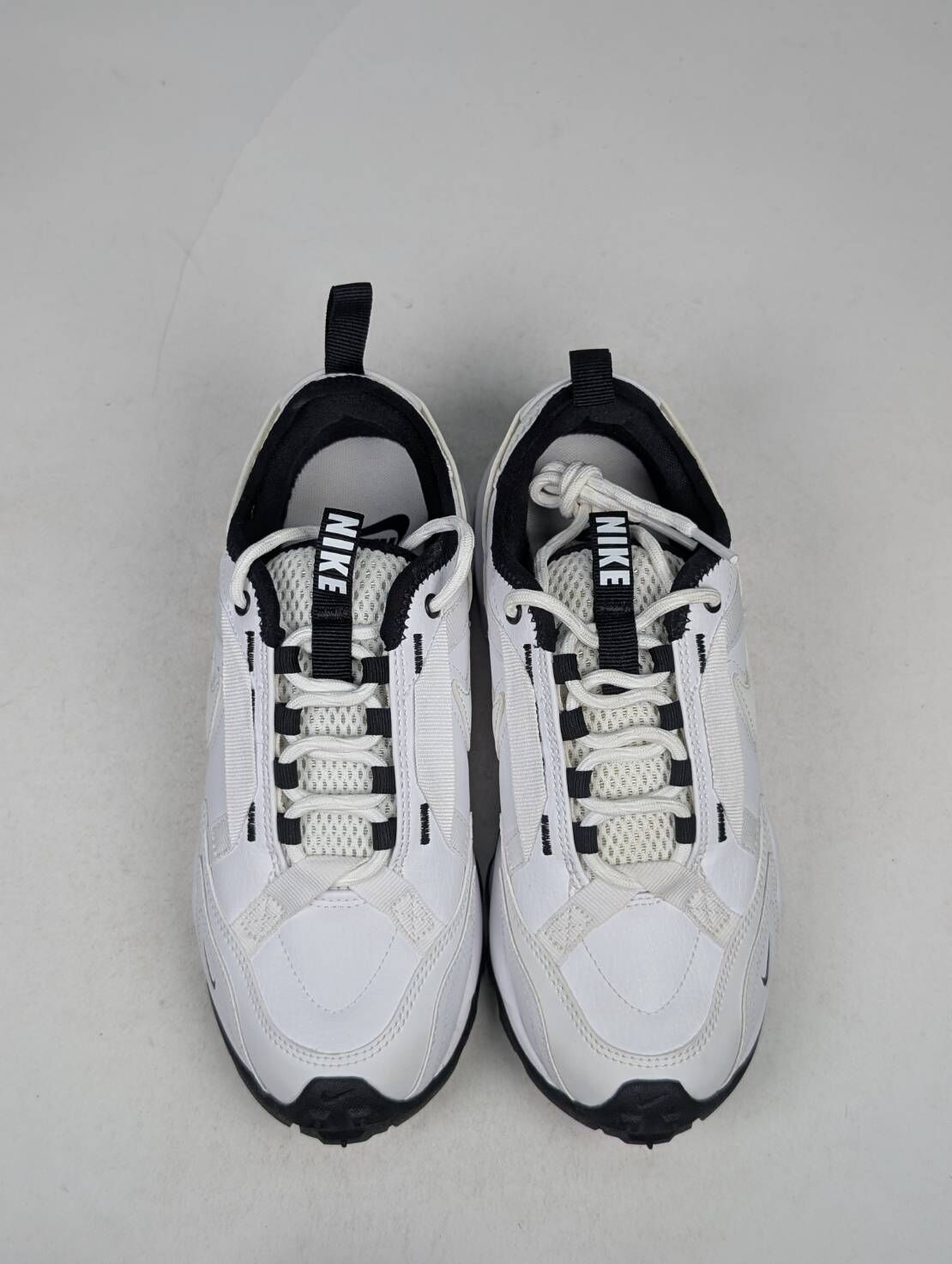 微瑕疵-左腳鞋面泛黃 DR7851-100/6 Nike TC 7900 熊貓 黑白 休閒鞋 厚底 增高 女款