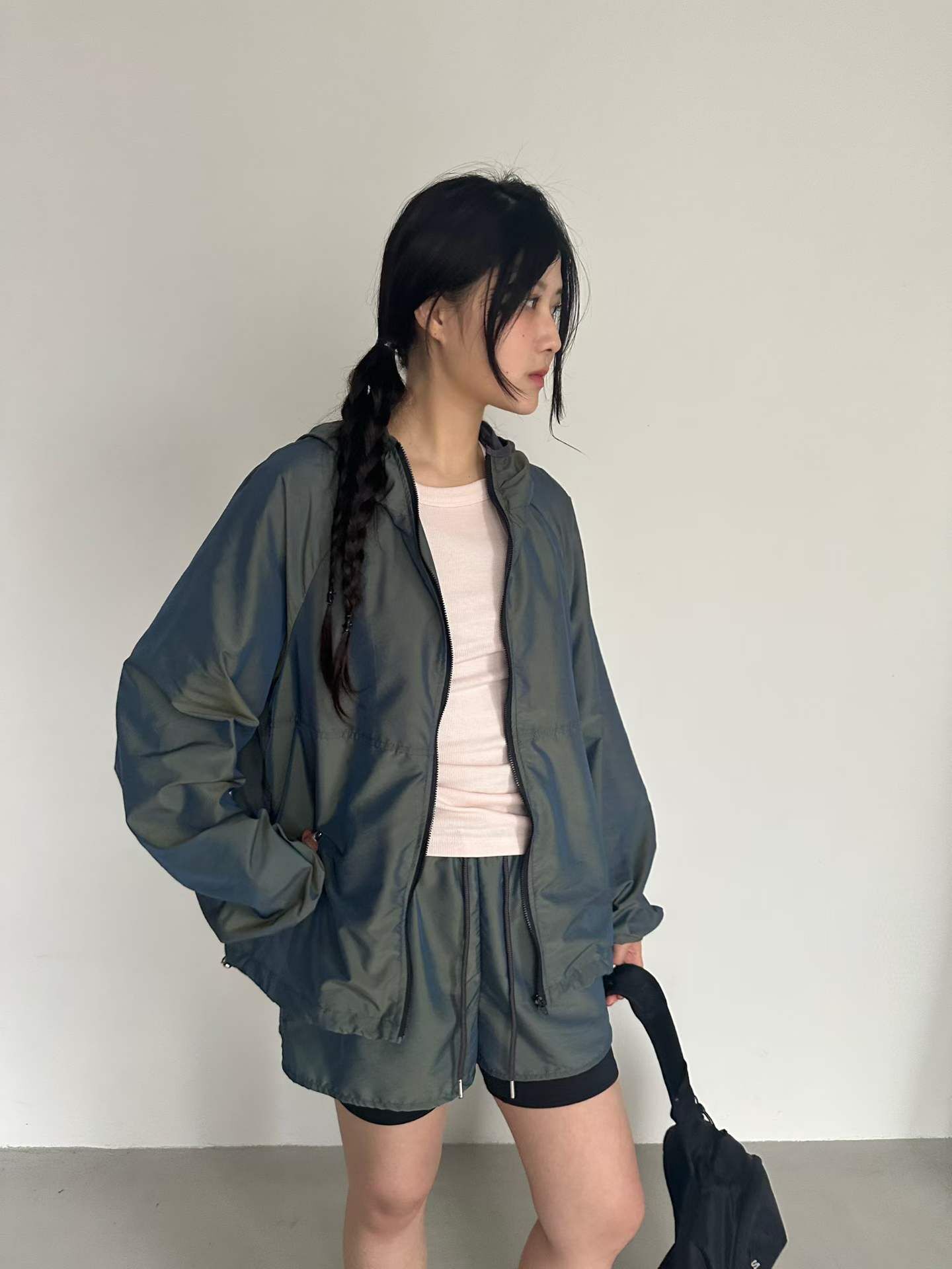 PN6143 煥彩運動雙層短褲