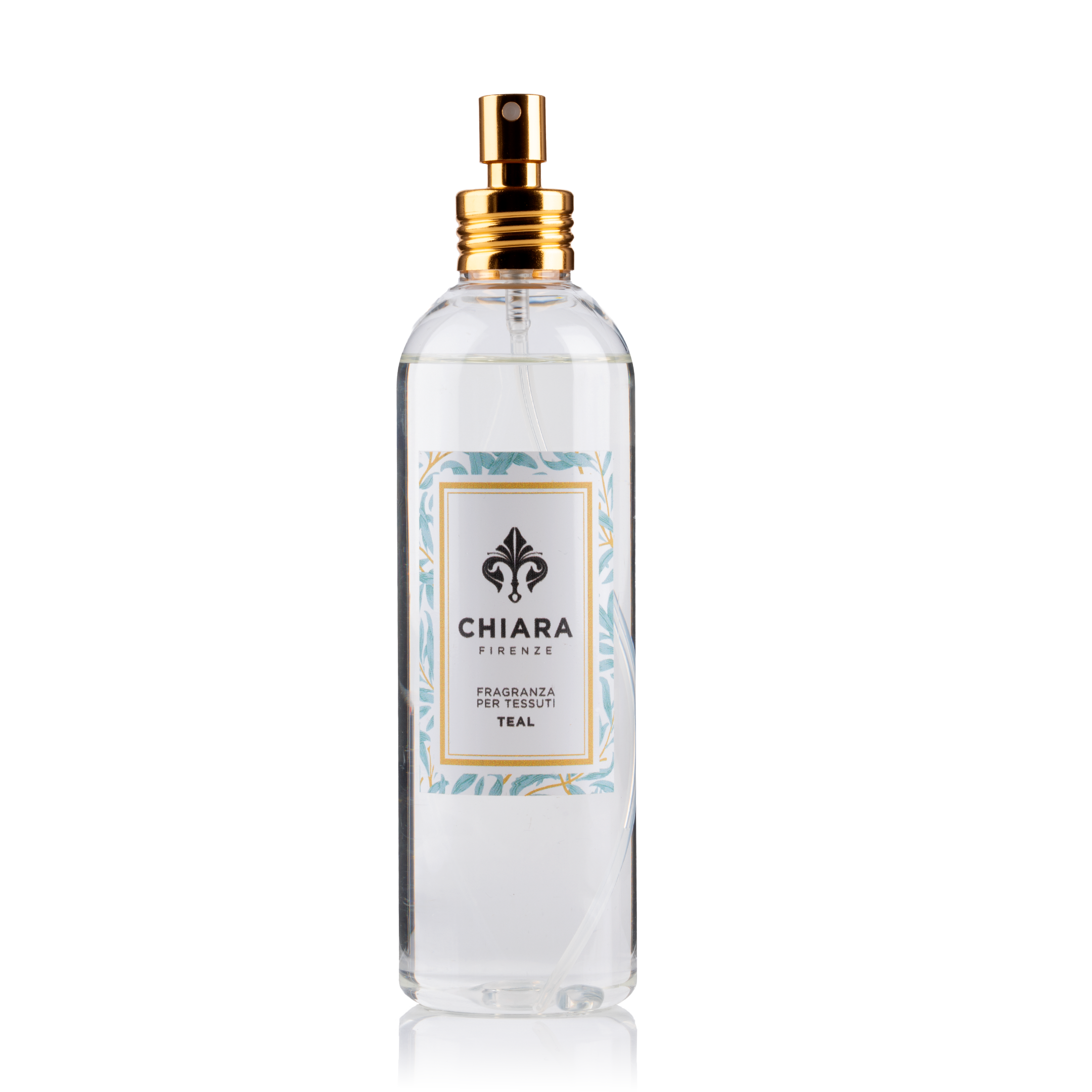 1CF0430-208 [CHIARA FIRENZE] 藍綠色織品香氛噴霧瓶 250ml #TEAL250TESSUTO (EU)