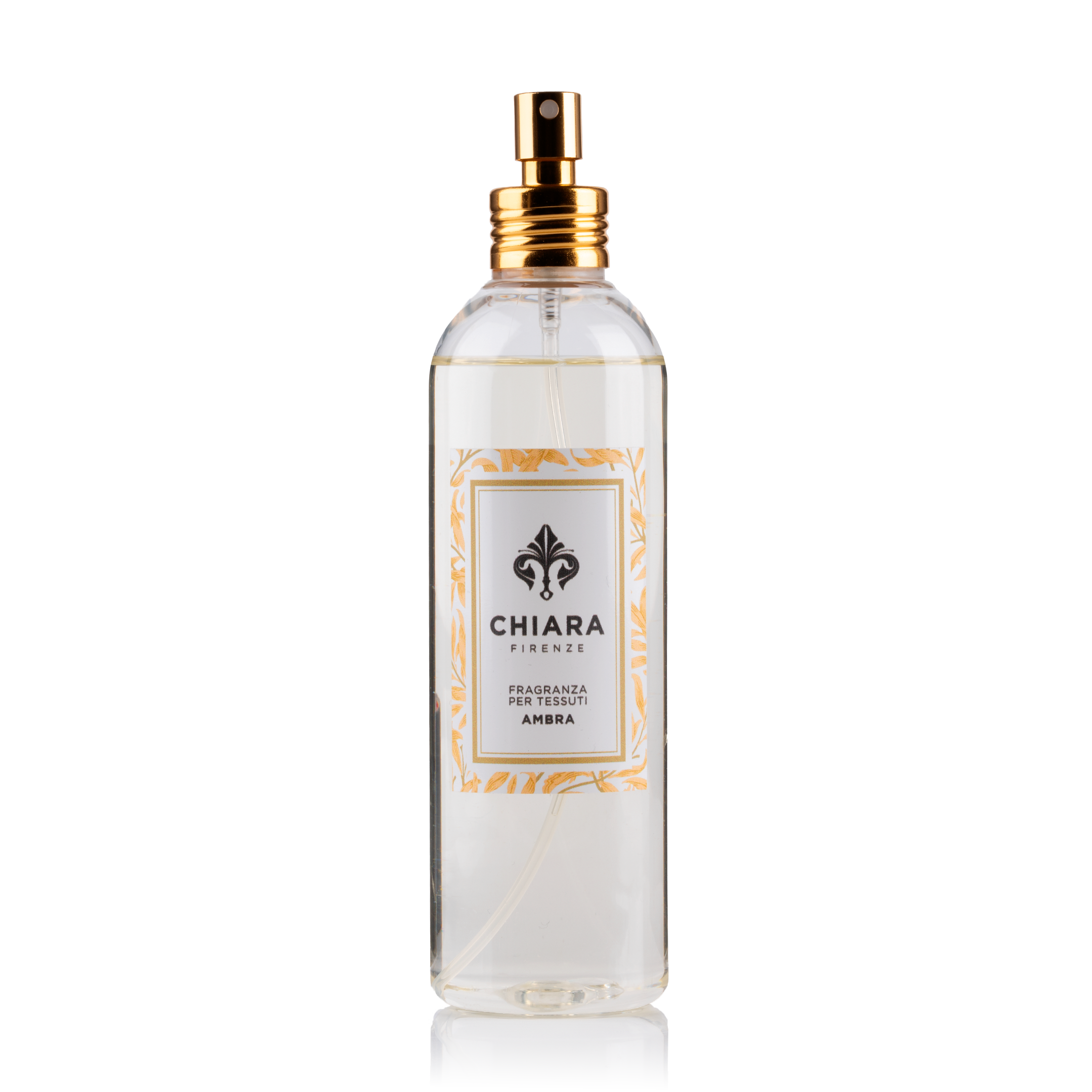 1CF0430-197 [CHIARA FIRENZE] 250毫升琥珀色織物香氛噴霧瓶 #AMBR250TESSUTO (EU)