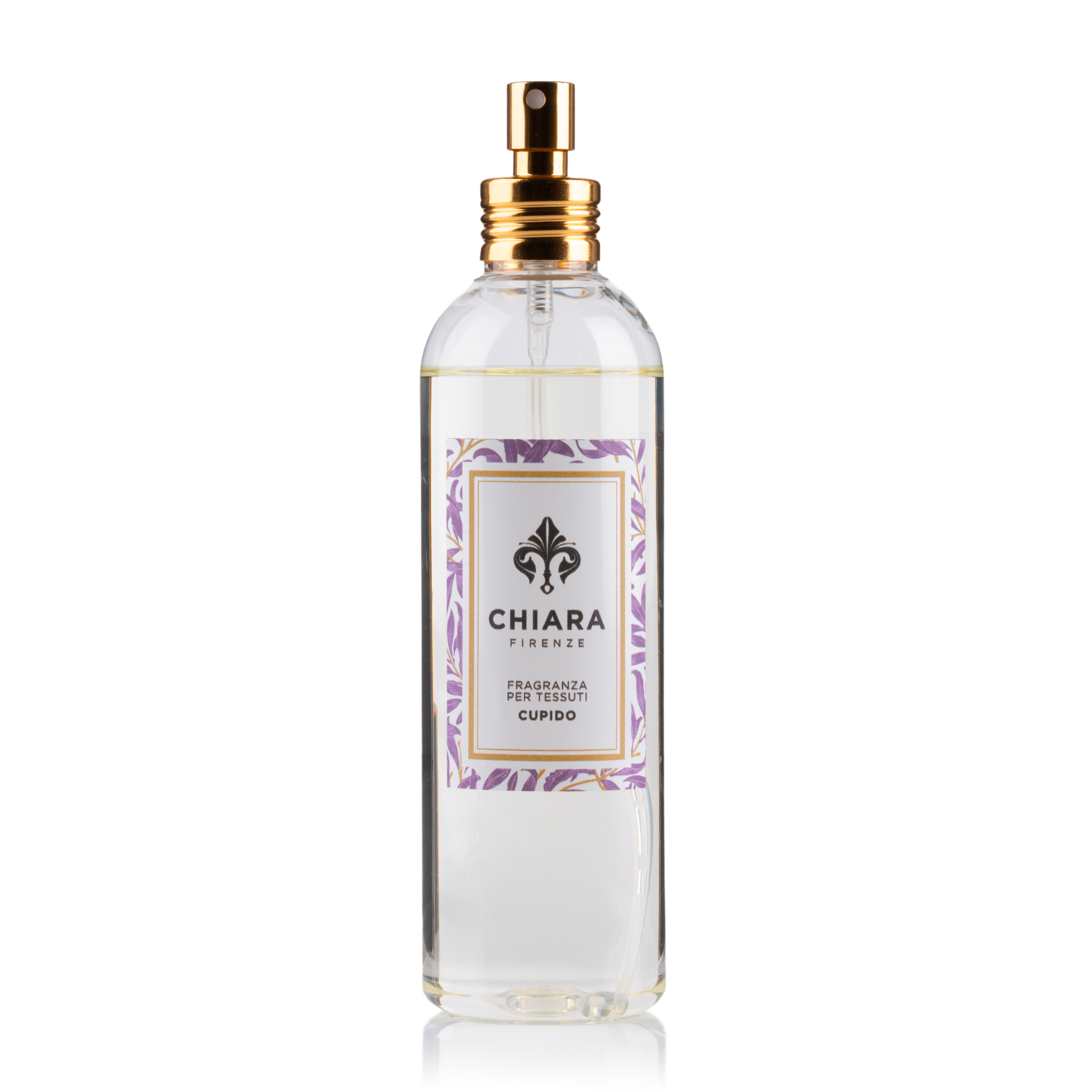 1CF0430-198 [CHIARA FIRENZE] Bacco 白色織物香氛噴霧瓶 250ml #BIA250TESSUTO (EU)
