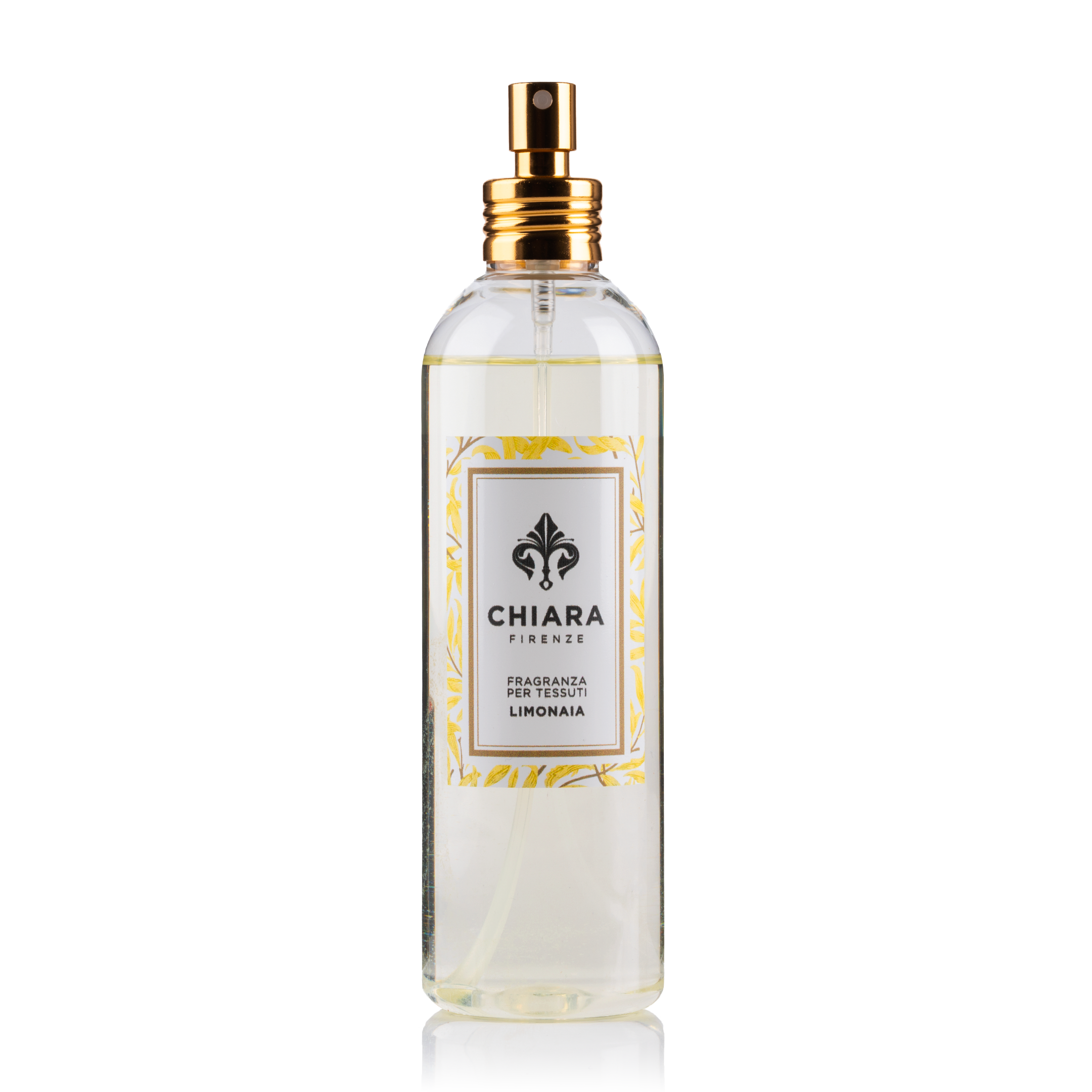 1CF0430-204 [CHIARA FIRENZE] 檸檬香氛噴霧瓶 250ml（織品專用) 檸檬園 #LIM250TESSUTO (EU)