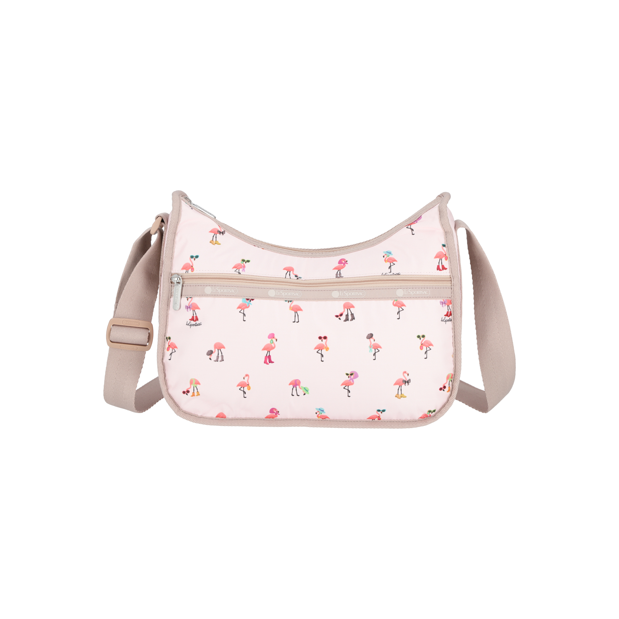 CLASSIC HOBO 經典斜揹袋 (FLAMINGO PARTY)