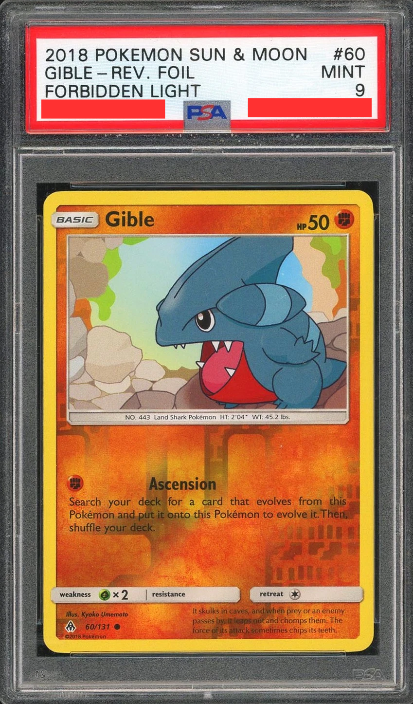 [PSA9] FLI Forbidden Light - 060/131 Gible (圓陸鯊)