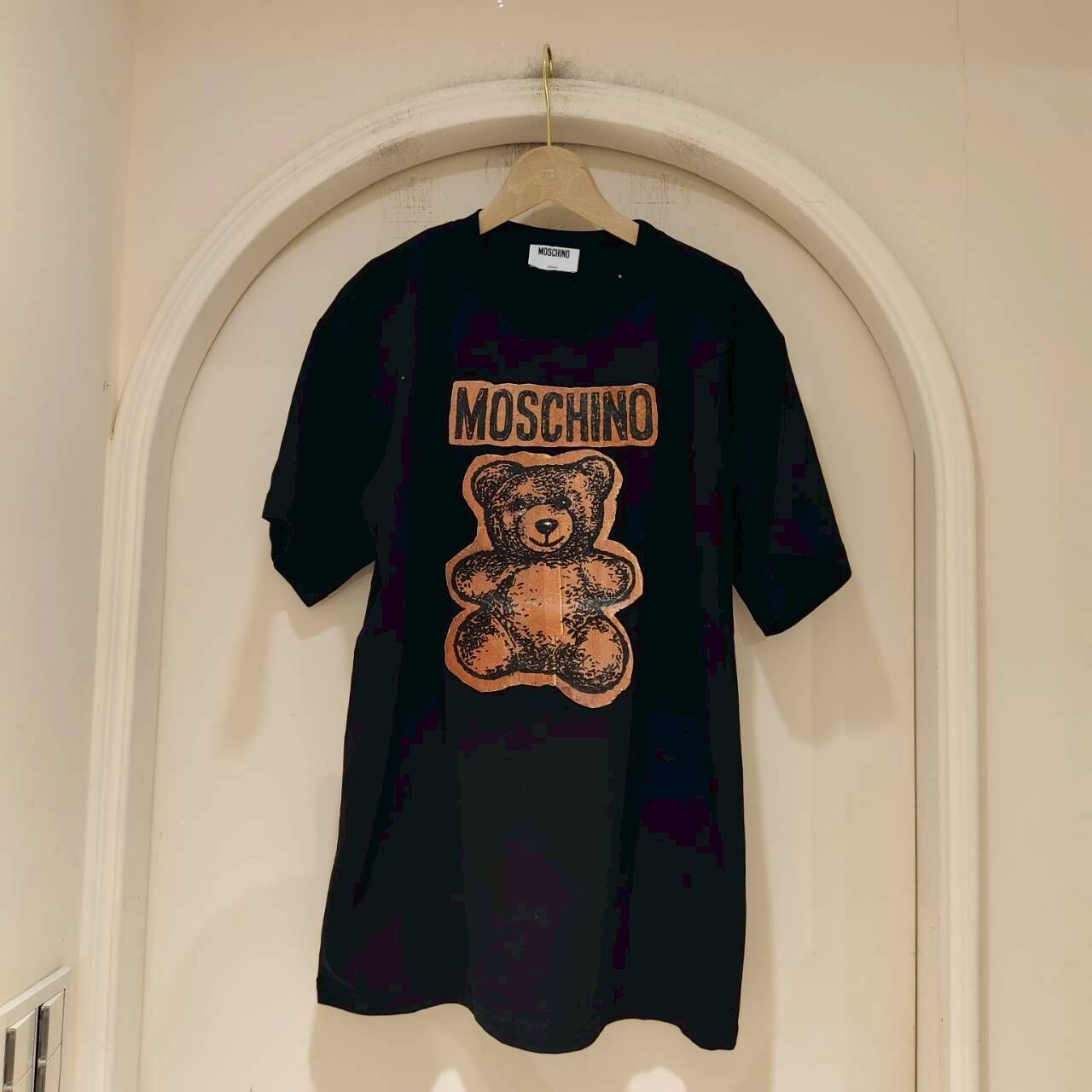 MOSCHINO 復古熊熊寬鬆T恤