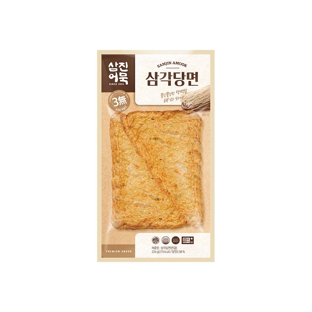 【BK SHOP】即食系列-四角冬粉魚板(56G*4)