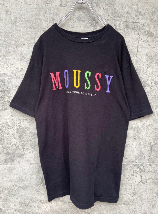 JP MOUSSY 刺繡LOGO T-Shirt /清貨貨品,不設退換