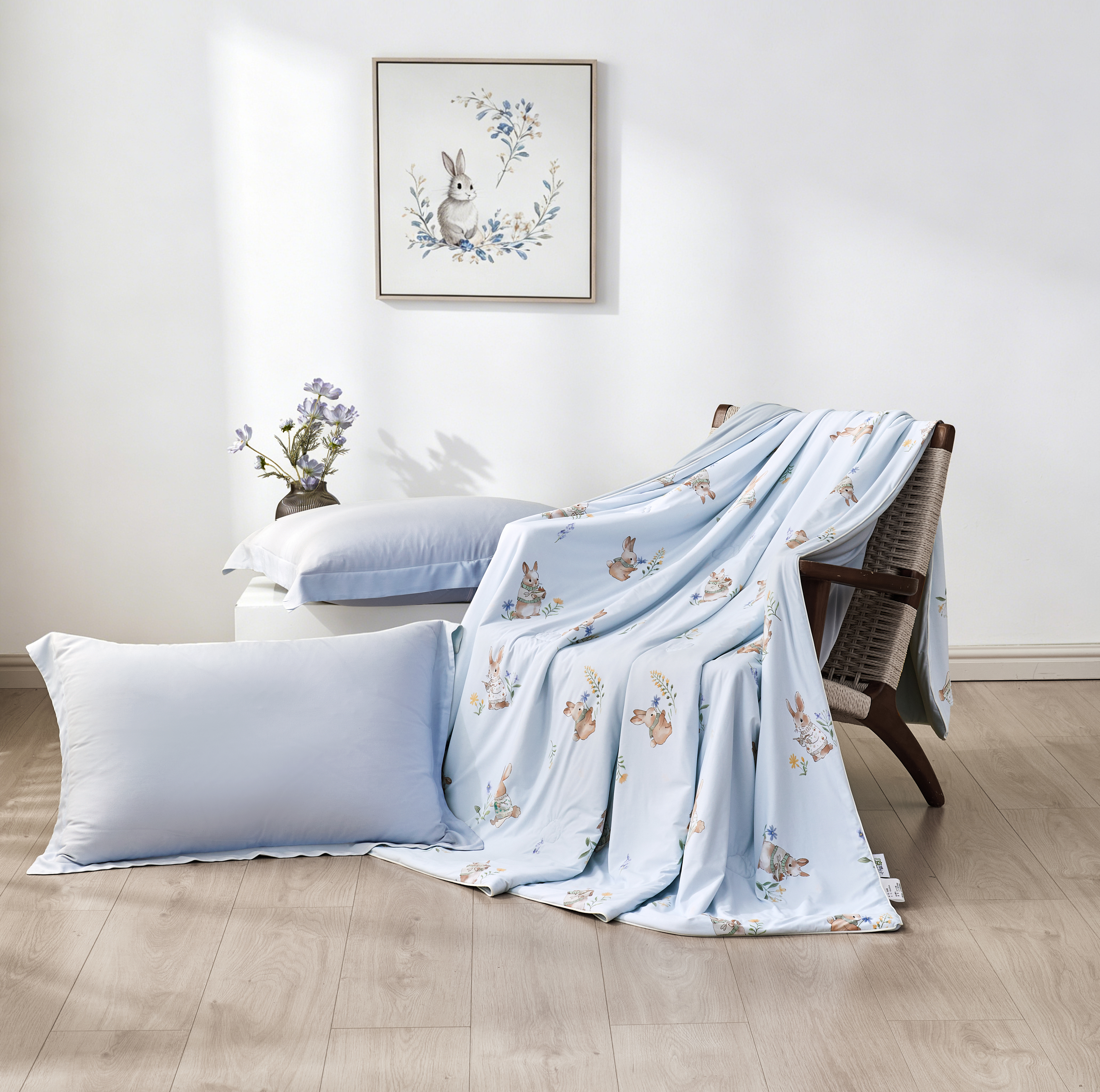 💫天冰被2.0強勢升級|抑菌等級|小頑兔-藍